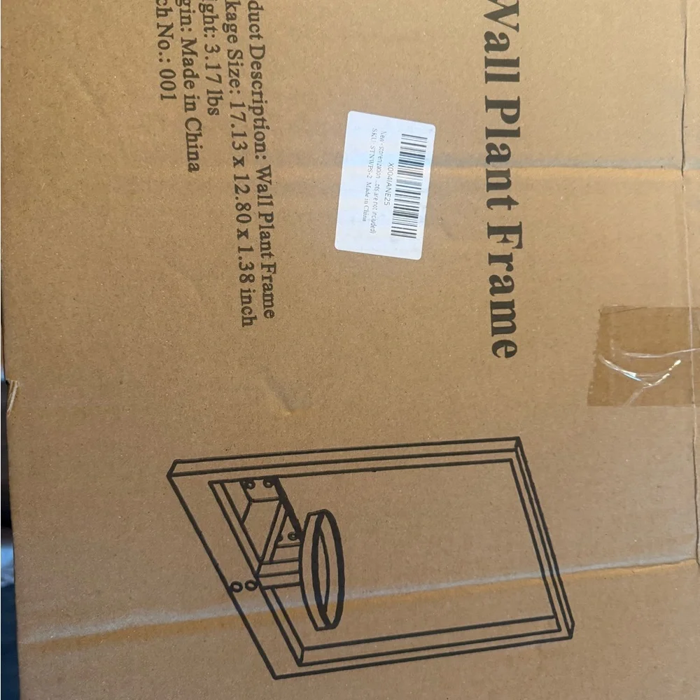 Black Frame Wall Hanger
